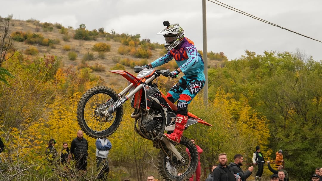 Orman Motocross Track Action